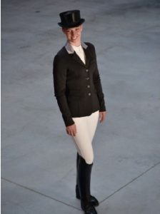 Esperado Victoria show jacket in black/silver