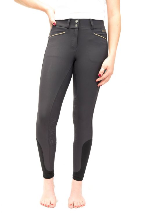 Agaso Cambridge breeches short leg length in anthracite