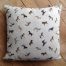 Cushion cover - 12" mini horse breeds scatter print