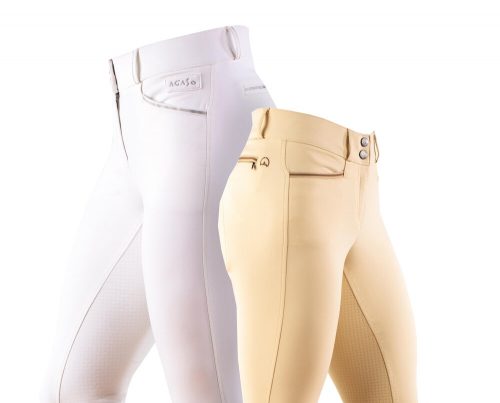 Agaso Cambridge breeches in beige