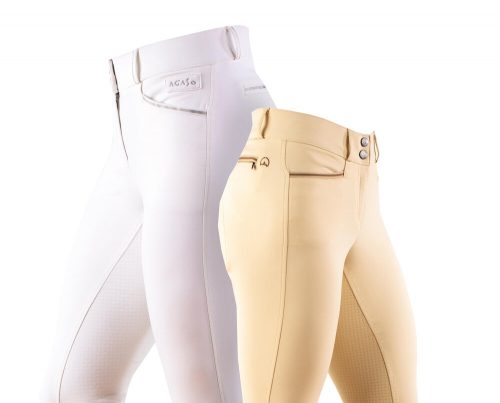 Agaso Cambridge breeches in beige