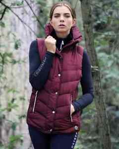 Coldstream Kimmerston quilted gilet in Windsor wine