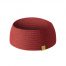 Findra Betty stripe head band in russet/eggplant