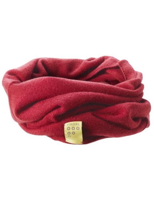 Findra Betty neckwarmer in garnet