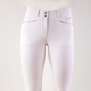 Agaso Cambridge breeches in white