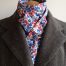 Shaped to tie Liberty tana lawn stock - Wiltshire blue/red