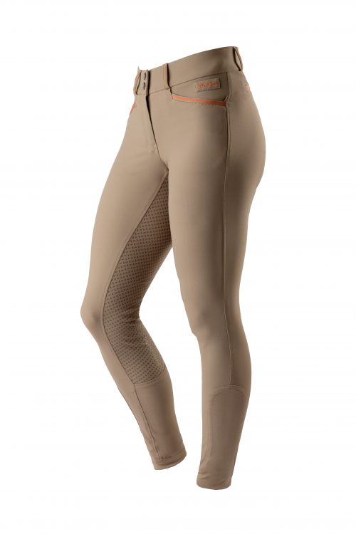 Agaso Cambridge breeches short leg length in taupe