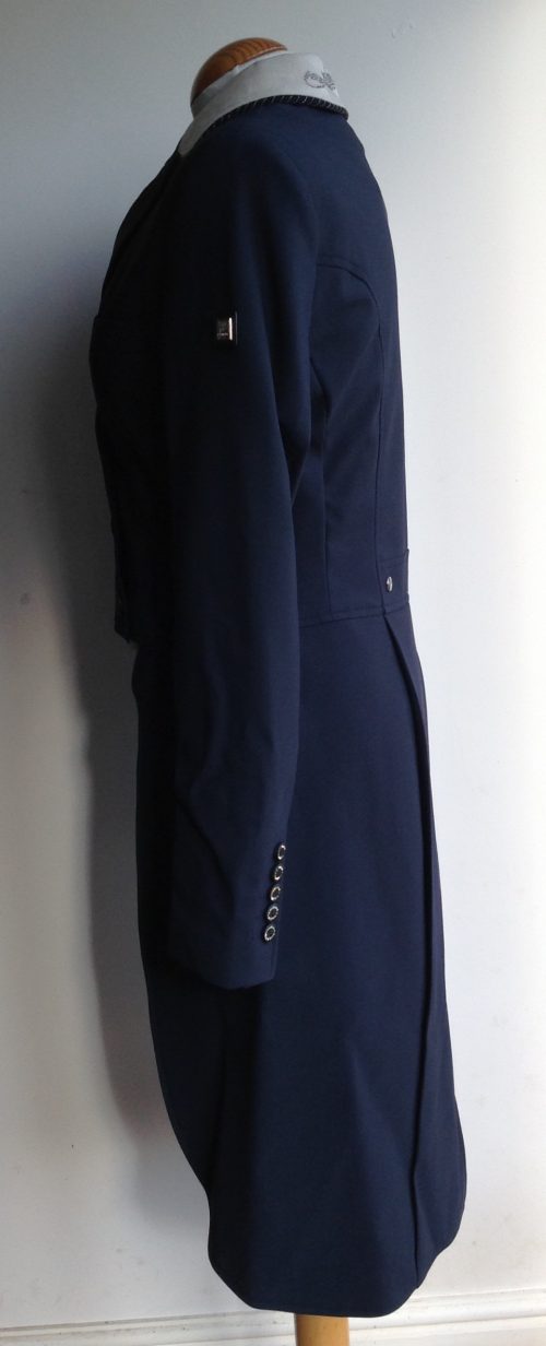 Equiline X-Cool dressage tails navy size 44 (UK 12)