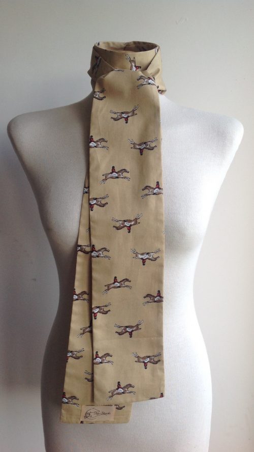 Shaped to tie 100% cotton riding stock - Gallop Camel