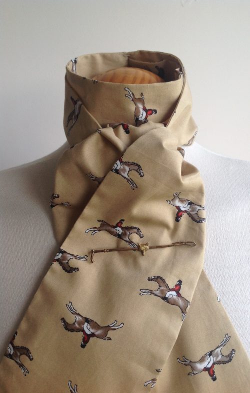 Shaped to tie 100% cotton riding stock - Gallop Camel