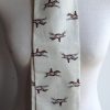 Shaped to tie 100% cotton riding stock - Gallop Cream