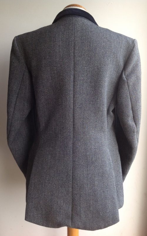 Foxley blue Keepers Tweed with navy velvet collar size 38L - Image 3