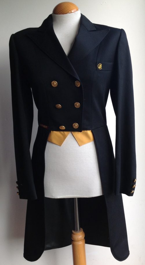 Kentucky dressage tails black size 38 (UK 10)