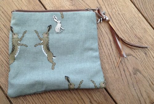Coin purse - Sophie Allport Boxing Hares - Image 2