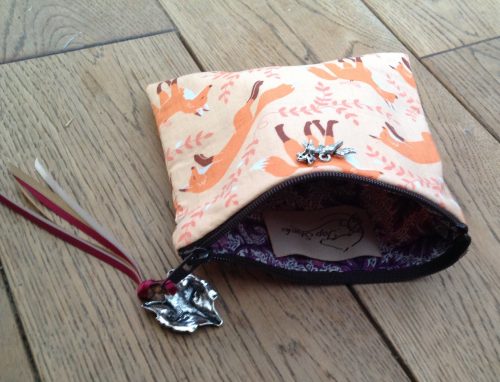 Coin purse - Orange Foxes